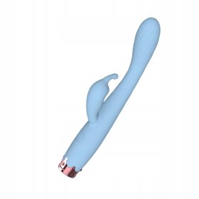 Silikonski vibrator sa klitoralnim dodatkom -56 3018-2